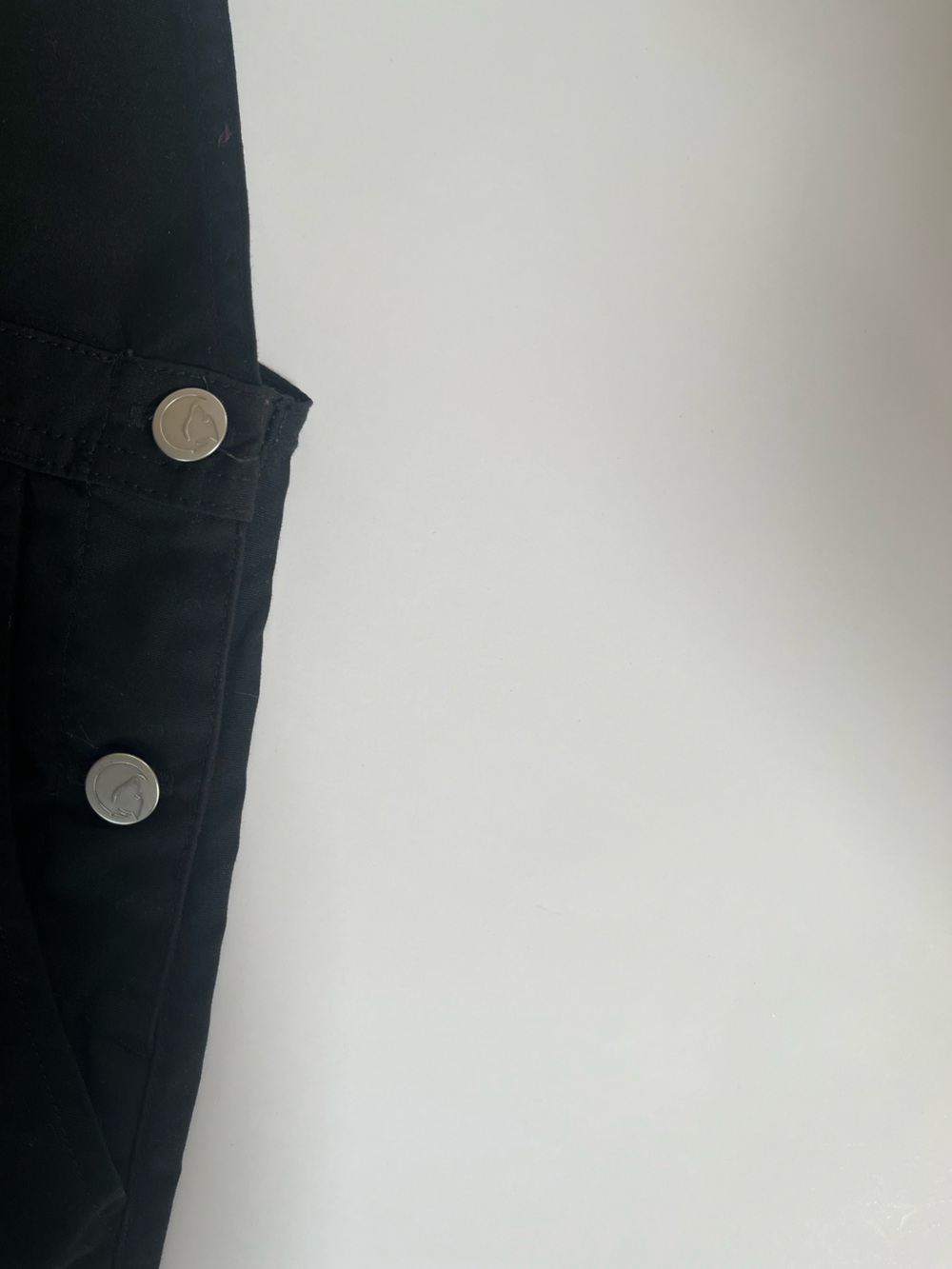 Fjallraven Black Waxed Vardag Dungaree Trousers Gorpcore Pocket Black Overalls - Picture 9 of 15